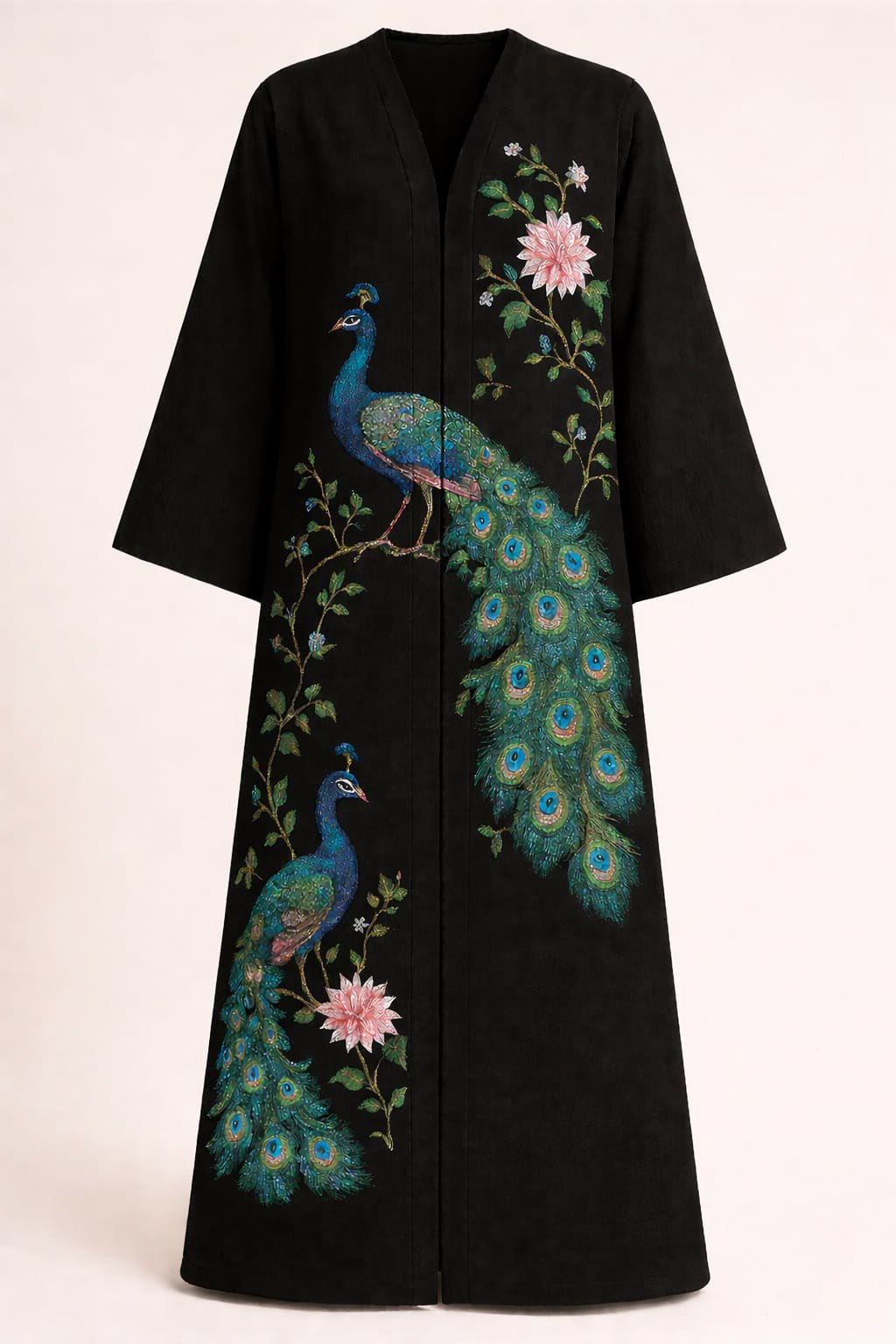 Regalia, the Peacock & Floral abaya